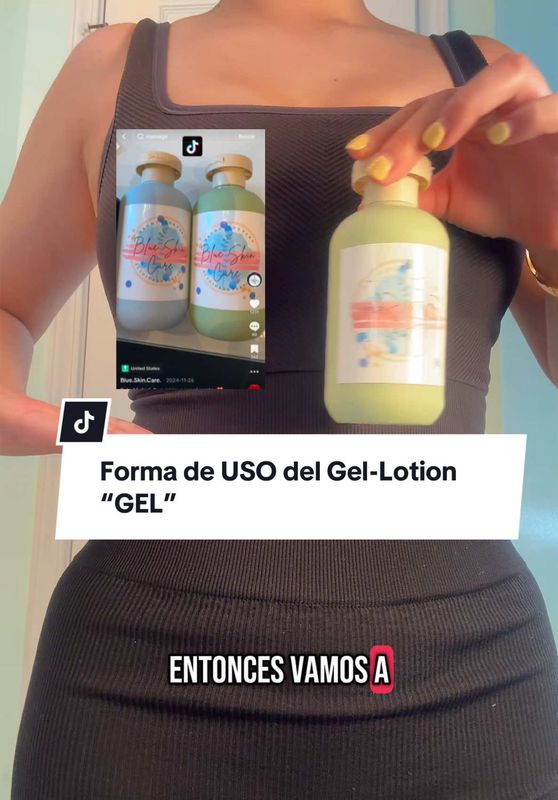 FORMA DE USO: GEL LOTION
