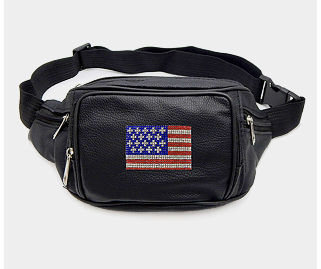 Bling Flag Fanny Pack
