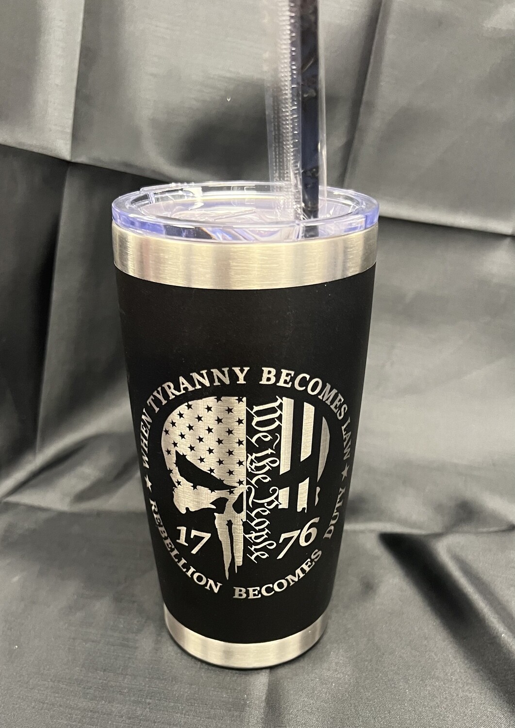 We The People Tyranny 20oz laser Hot/Cold Mugs insulated