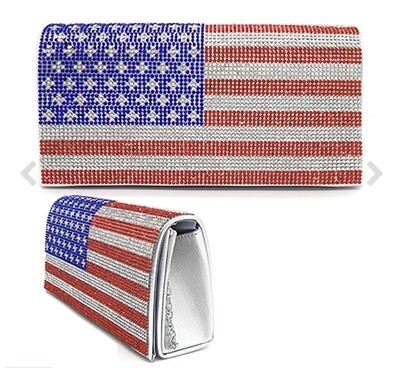 Rhinestone  clutch/crossbody