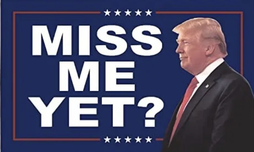 Miss Me Yet ?  Flag