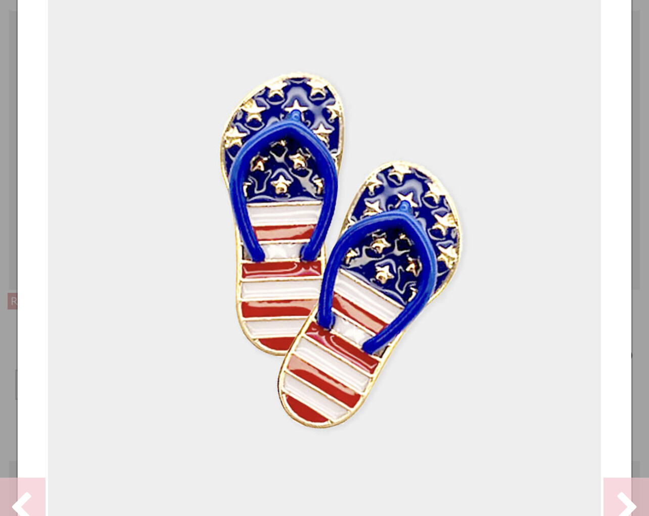 Flip Flop Earrings