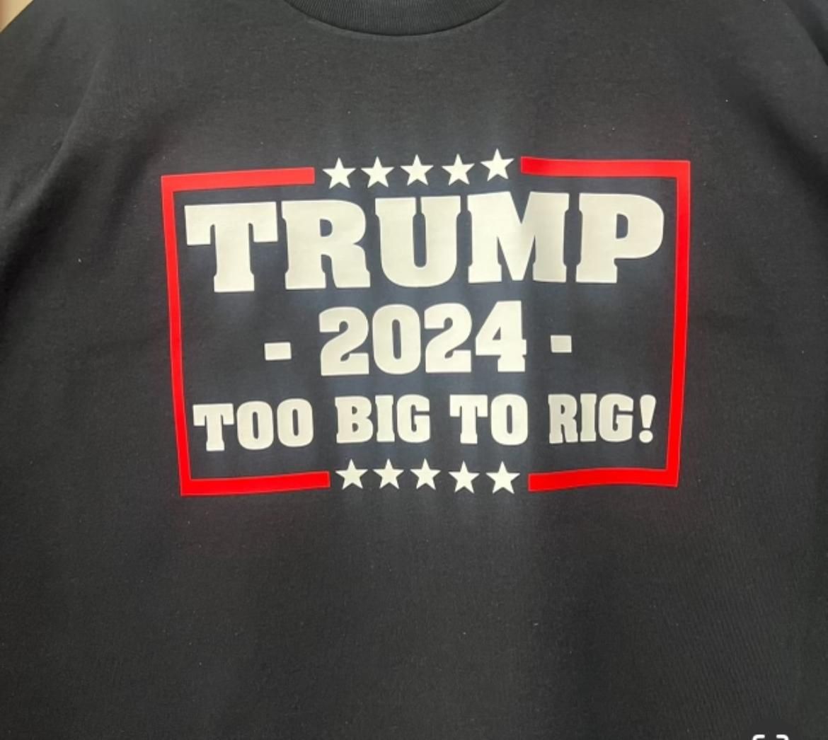 Too Big to Rig  Crew Neck