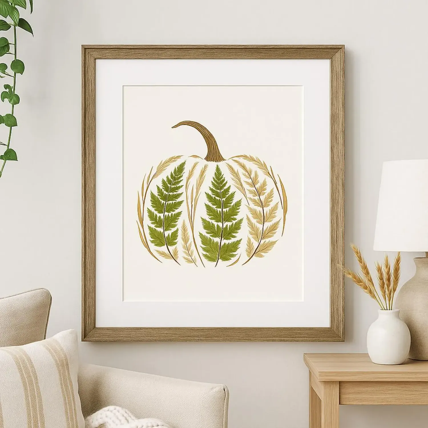 Pressed Botanical Pumpkin Digital Download – Fall Farmhouse Wall Art, Nature Fern & Grass Print, Rustic Autumn Printable Decor (Digital Download, You Print) Pressed Botanical Pumpkin Digital Download – Fall Farmhouse Wall Art, Nature Fern & Grass Print, Rustic Autumn Printable Decor (Digital Download, You Print)