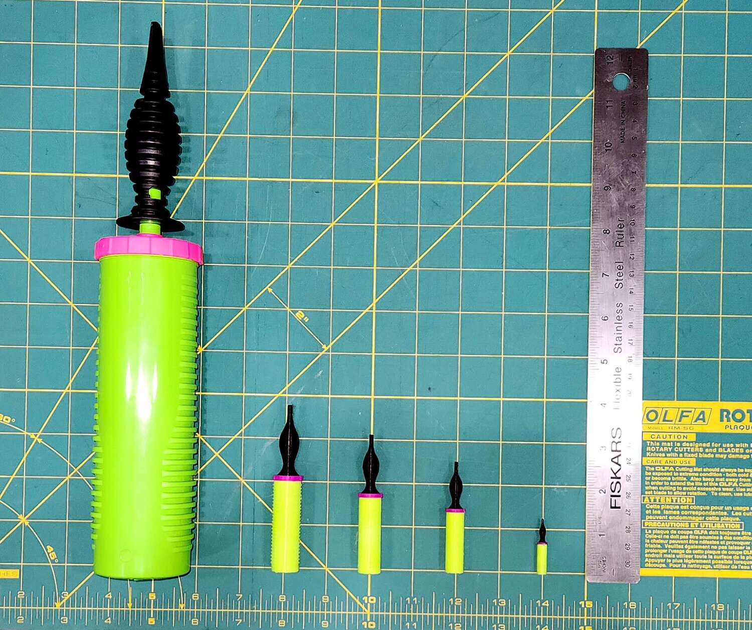 6!!! Green Mini Pump Replica set (not a pump)