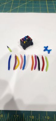 Mini figure Balloon kit.