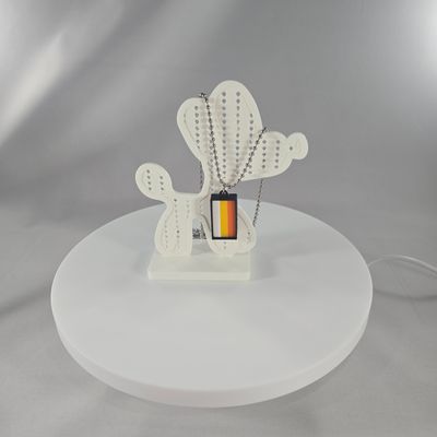 One Stroke Necklace  (Orange/Yellow/White)