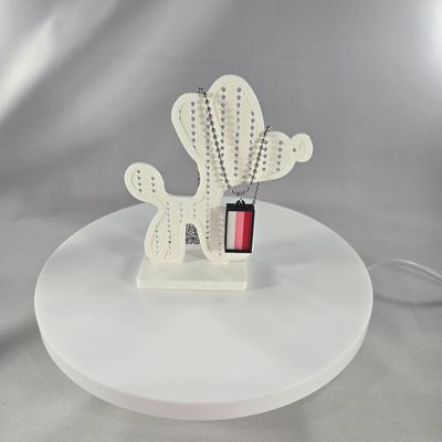 One Stroke Necklace (Red/Pink/White)