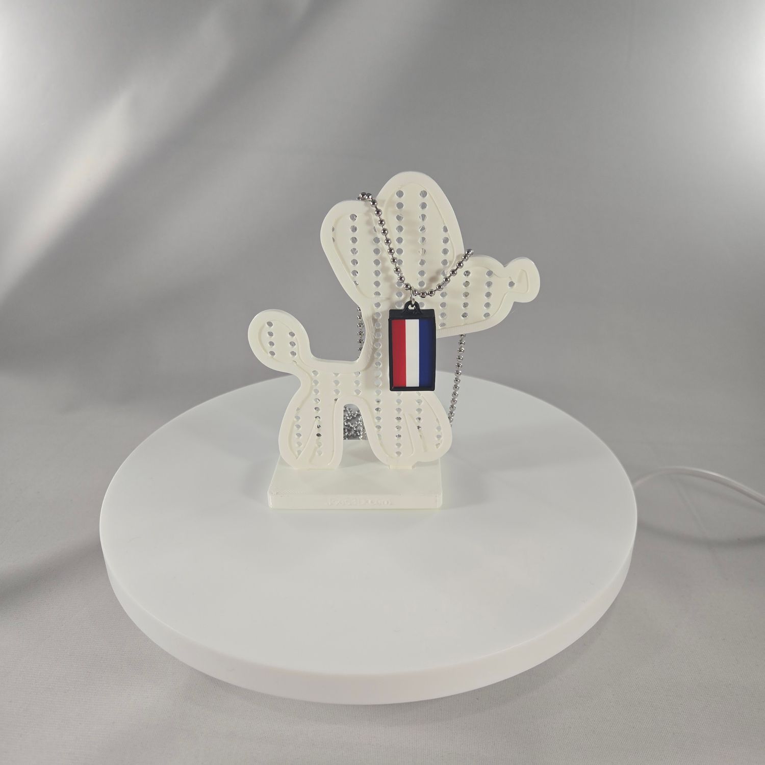 One Stroke Necklace (Red/White/Blue)