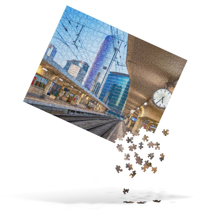 Train Station Jigsaw Puzzle