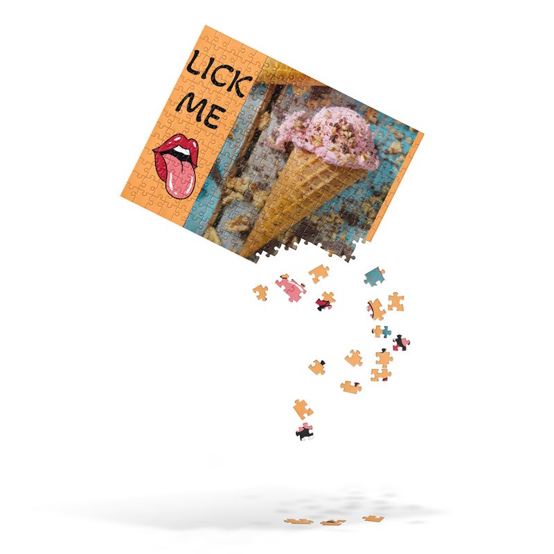 Lick Me Jigsaw Puzzle
