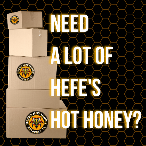Wholesale - Hefe&#39;s Hot Honey