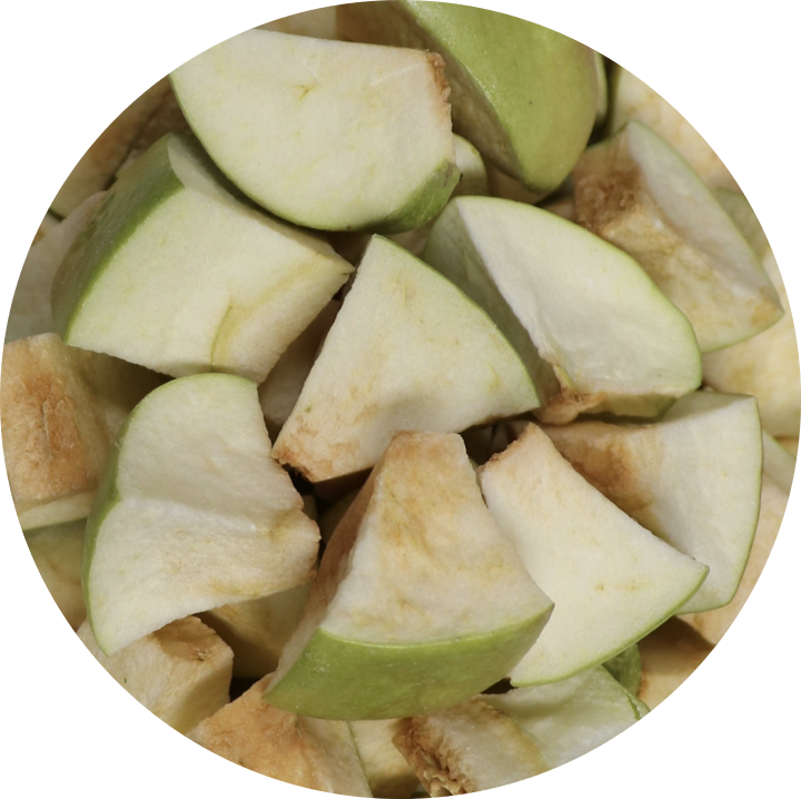 Big Foot Foodie Granny Smith Apple Chunks Freeze Dried