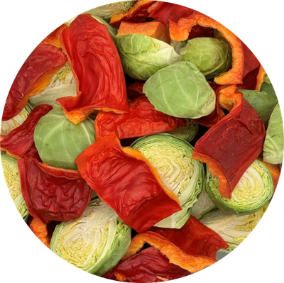 Brussels &amp; Red Peppers