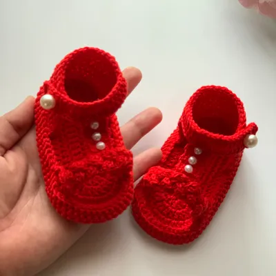 Baby sandals Red Dunia