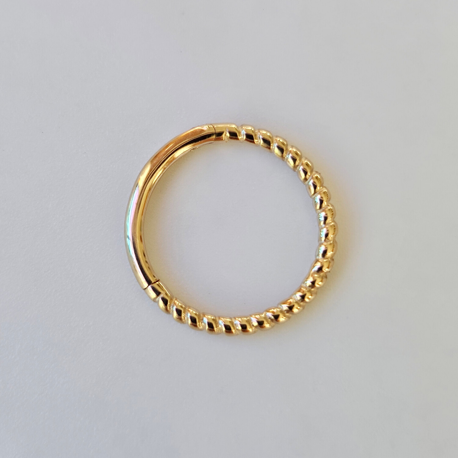 &#39;Don&#39;t Get It Twisted&#39; Hoop Earring