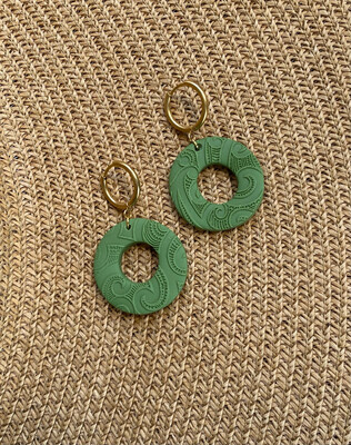 Koru Olive And Gold Discs