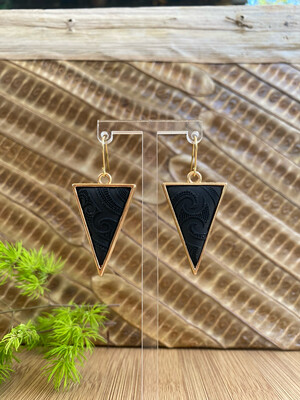 Koru Gold And Black Triangles