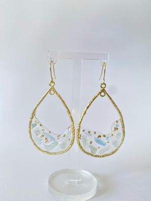 Aquamarine Extra Large Drop
