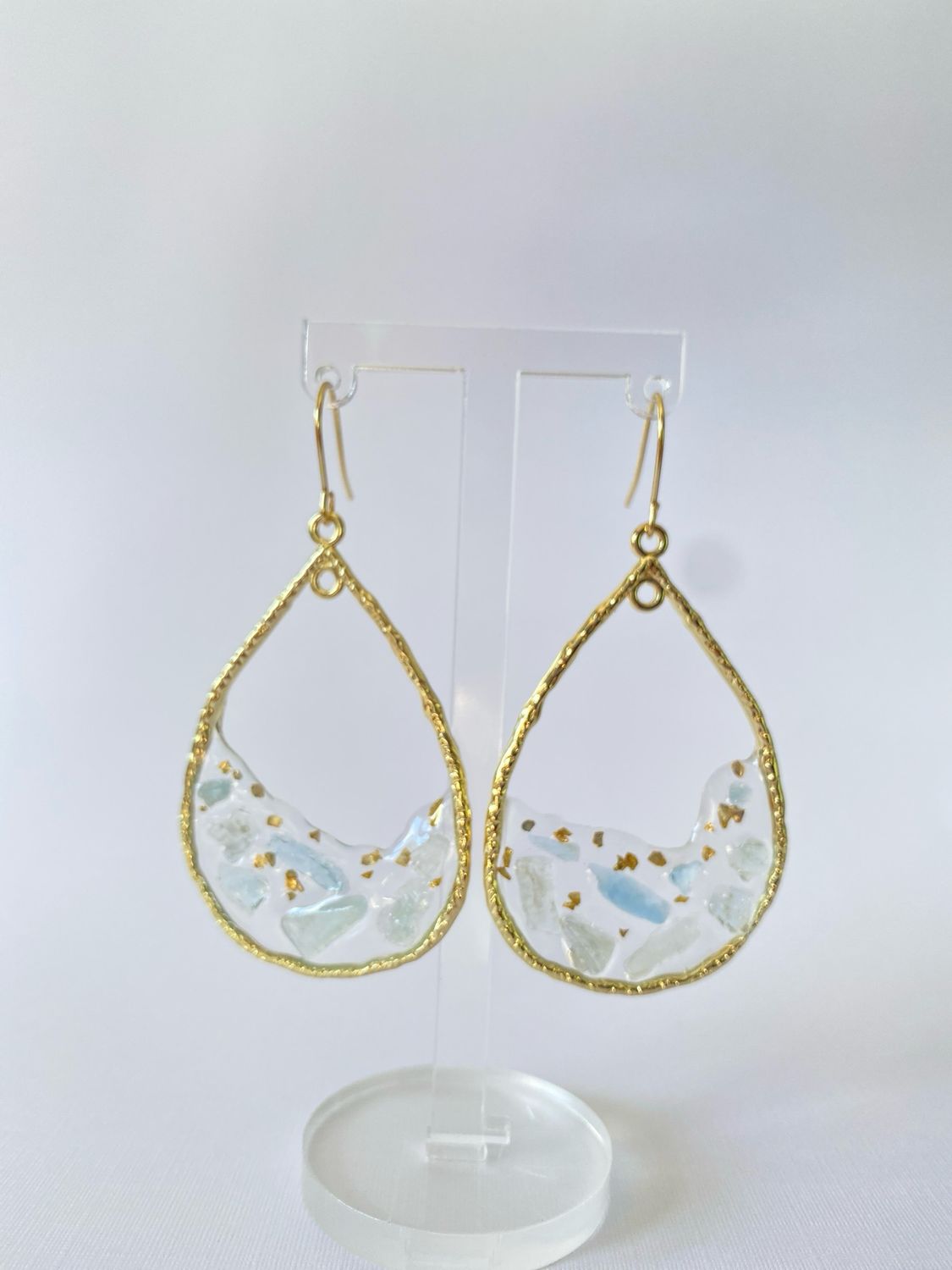 Aquamarine Extra Large Drop