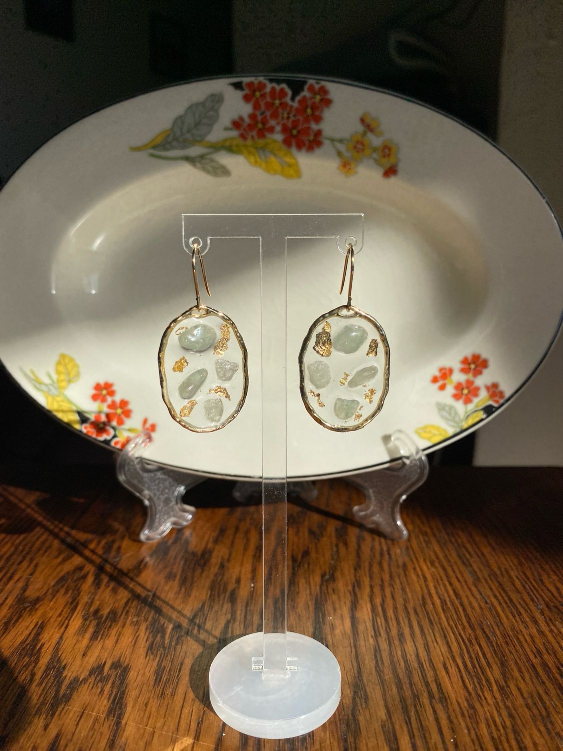 Aquamarine Large Ovals