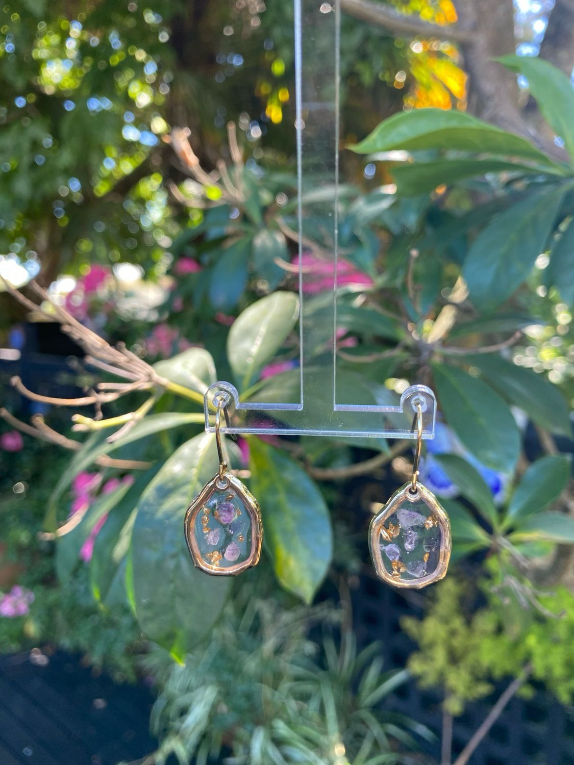 Amethyst Water Drops Small