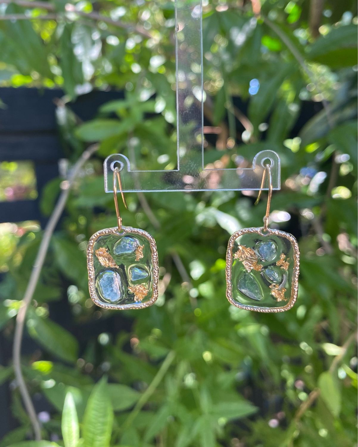 Blue Apatite Medium Squares