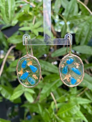 Blue Apatite Large Ovals