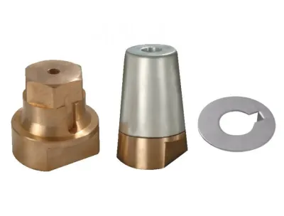 Propeller complete anode, nut, washer kit ZINC (25mm)