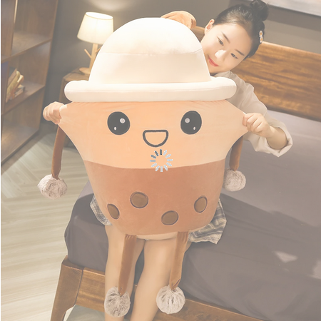 Boba Pillow Real Life Food Cushion Soft Toys for children Kids Gift