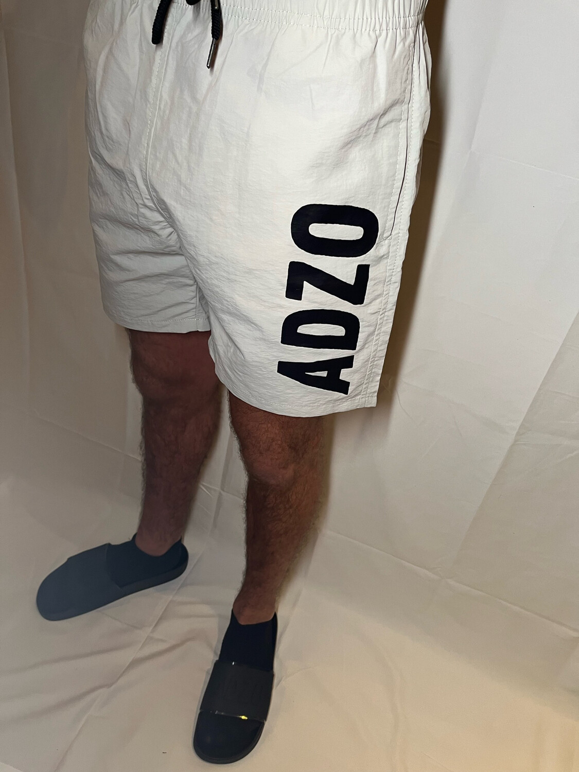 Platinum White/Grey Swim Shorts