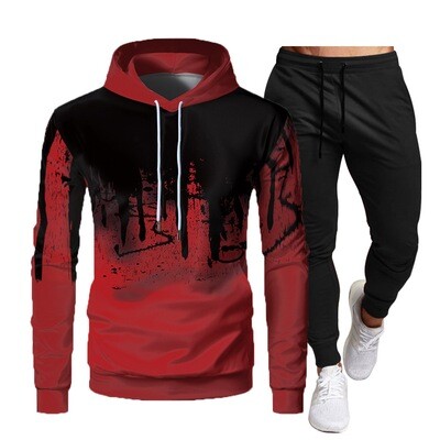 Men&#39;s Hoodies Tracksuit Set