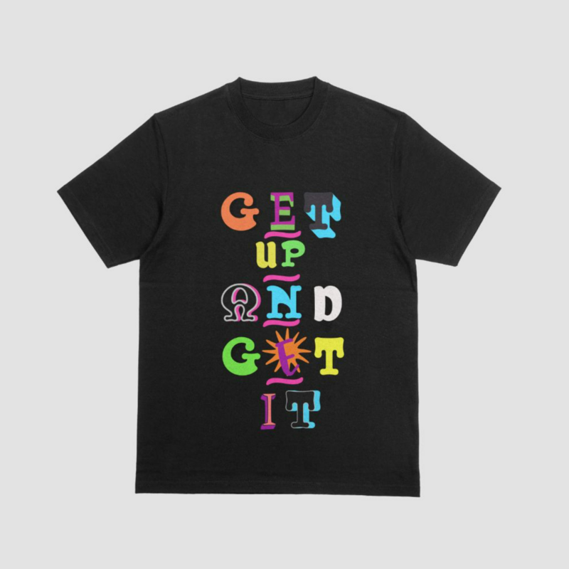 "A Rebel Get Up And Get It Tee