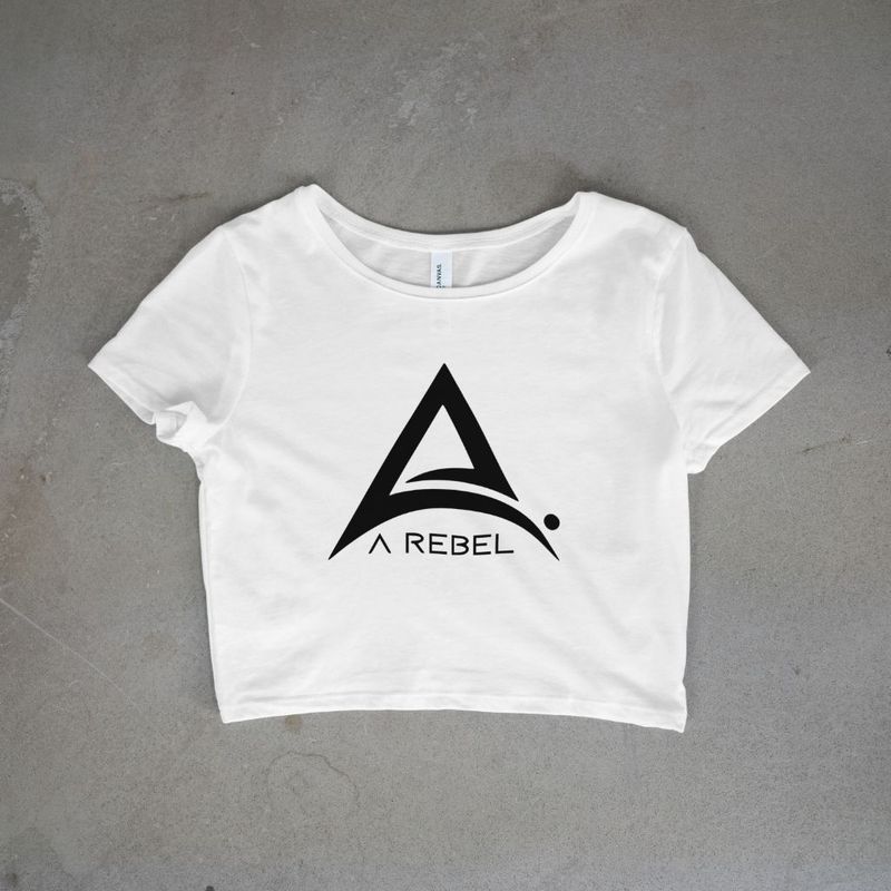 "A Rebel" Flagship Cropped Top
