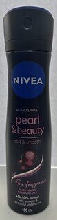 NIVEA DEODORANT PEARL BEAUTY BLACK AEROSOL   150ML