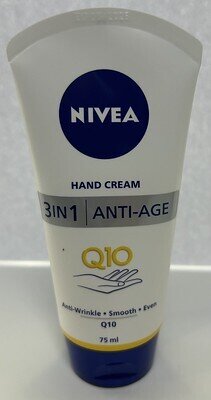 NIVEA HAND CREAM 3 IN 1 ANTI AGE Q10  75ML