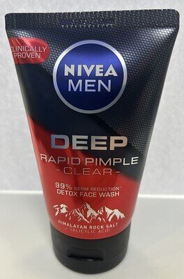 NIVEA MEN DEEP RAPID PIMPLE CLEAR  100ML