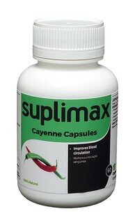 SUPLIMAX CAYENNE CAPSULES  60