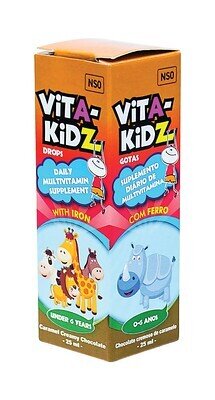 VITA-KIDZ DROPS WITH IRON 25ML