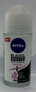 NIVEA ROLL-ON INVISIBLE BLACK&amp;WHITE ORIGINAL   50ML