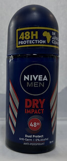 NIVEA ROLL-ON MEN DRY IMPACT   50ML
