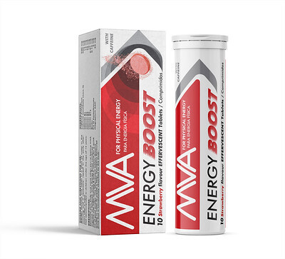 MVA ENERGY BOOST STRAWBERRY FTABLETS  10