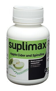 SUPLIMAX APPLE CIDER VINEGAR CAPSULES  60