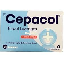 CEPACOL ANTIBACTERIAL REGULAR LOZENGES  24