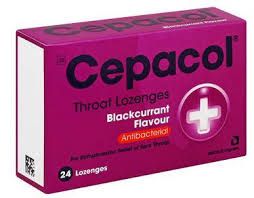 CEPACOL LOZ BLACKCURRANT LOZENGES  24