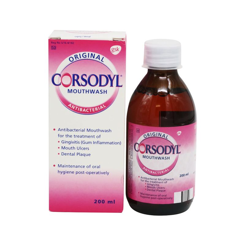 CORSODYL MOUTH WASH 200ML GARGLE  200ML