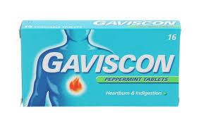 Gaviscon Peppermint Tablets 16&#39;s