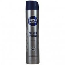 NIVEA AERO DEO MEN SILVER PROTECT   200ML