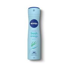 NIVEA DEO ENERGY FRESH SPRAY  150ML