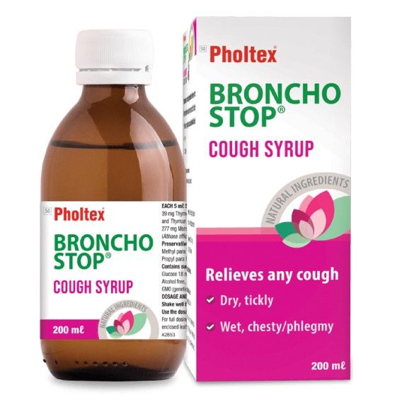 PHOLTEX BRONCHOSTOP ADULT SYRUP  200ML